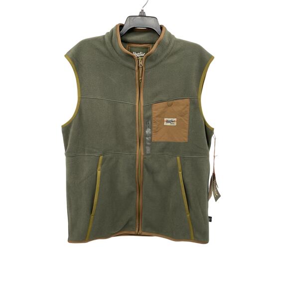 Howler Brothers Other - Howler Brothers Mens Free Range Fleece Vest Oregano Green Size Large MSRP $79